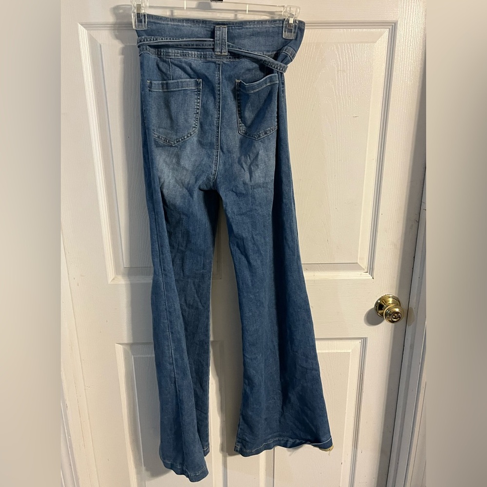 Flying Tomato Blue Flare Jeans - Picture 2 of 4